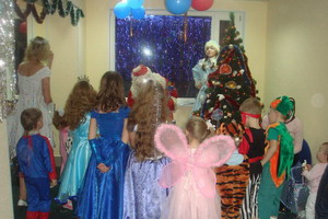 Новый год в Детском клубе "Ангел" центр раннего развития Мурманск